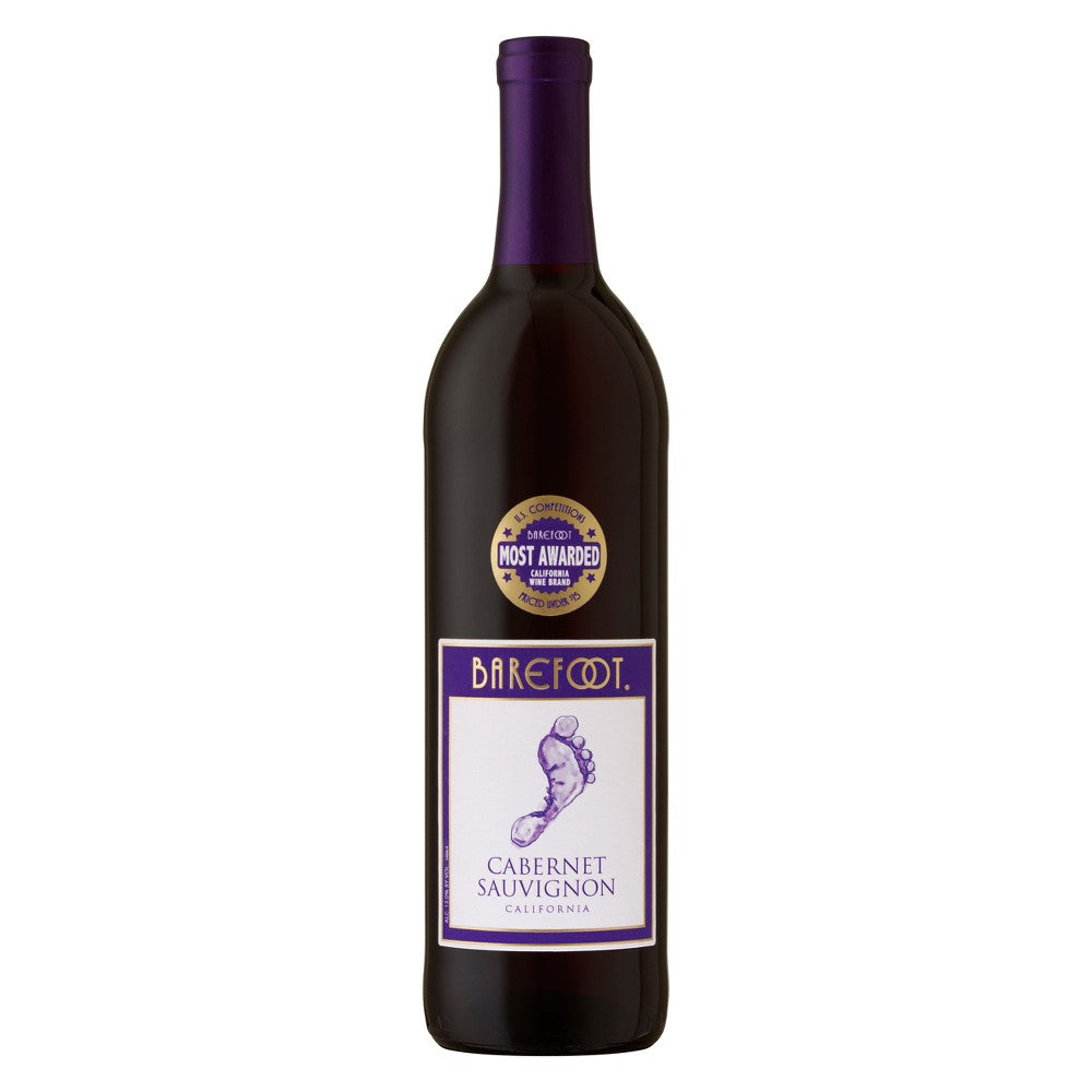Barefoot Cellars Cabernet Sauvignon, Red Wine, 750 mL