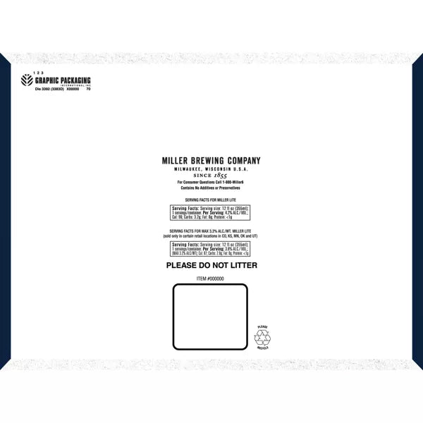 Miller Lite Beer - 12pk/12 fl oz Bottles