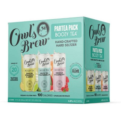 Owls Brew Partea Pack 6 PK