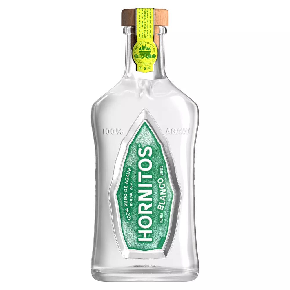Hornitos Plata Tequila, 750 mL
