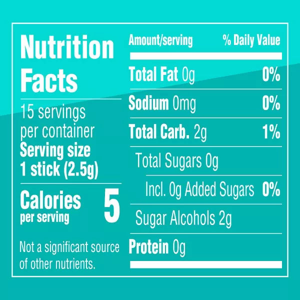 Extra Polar Ice Sugar-Free Mint Chewing Gum - 15ct