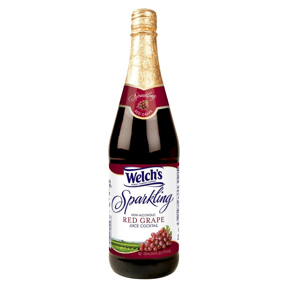 SPARKLING RED GRAPE JUICE COCKTAIL, RED GRAPE