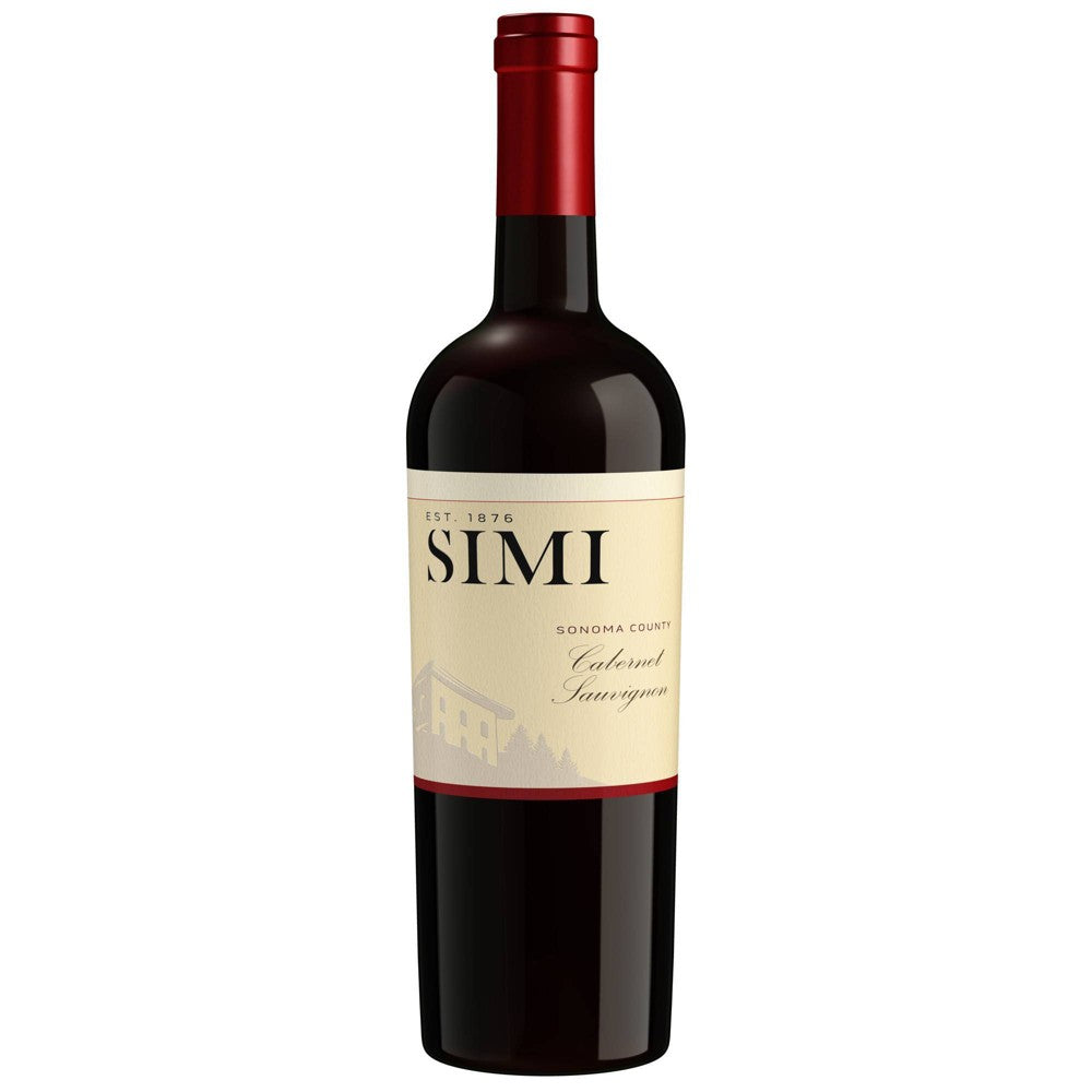SIMI Sonoma County Cabernet Sauvignon, Red Wine, 750 mL Bottle