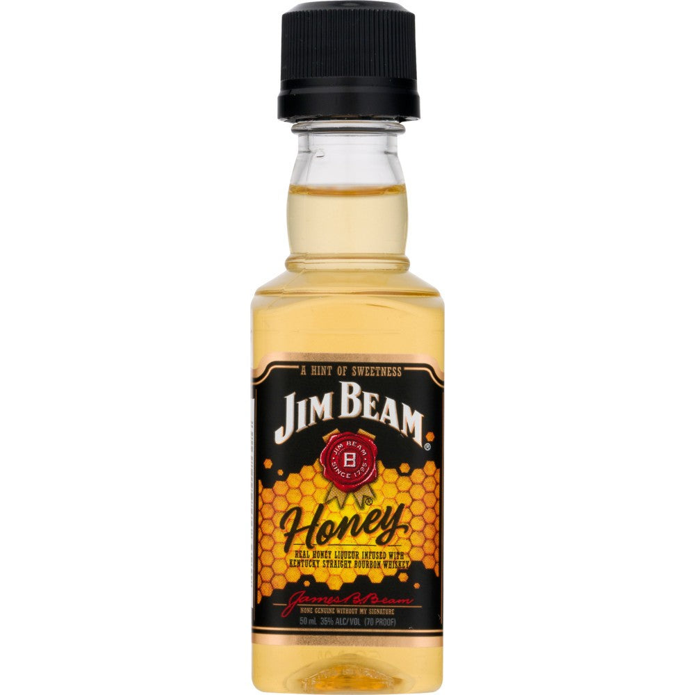 Jim Beam Honey Bourbon Whiskey, 50 mL