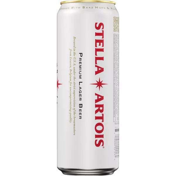 Stella Artois Premium Lager Beer - 25 fl oz Can