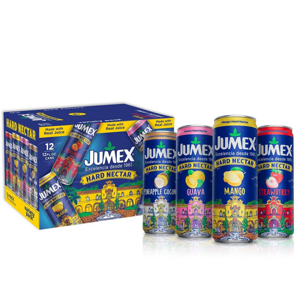 Jumex Hard Nectar Variety Pack - 12pk/12 fl oz Cans