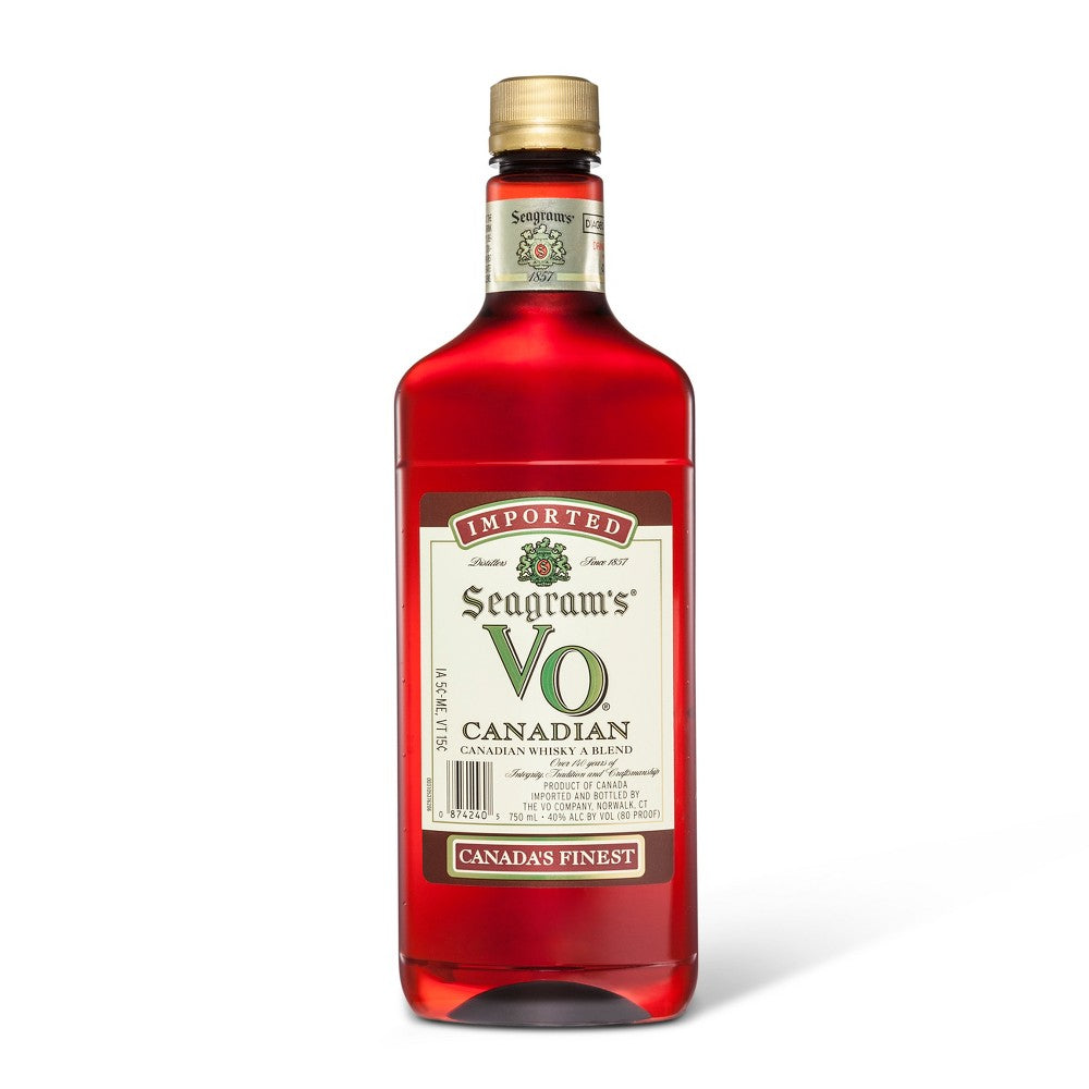 Seagram's VO Canadian Whisky, 750 ML