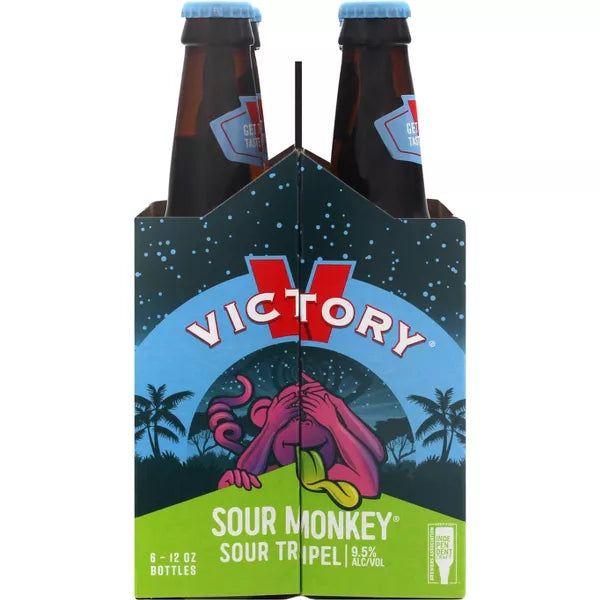 Victory Sour Monkey Tripel Beer - 6pk/12 fl oz Bottles