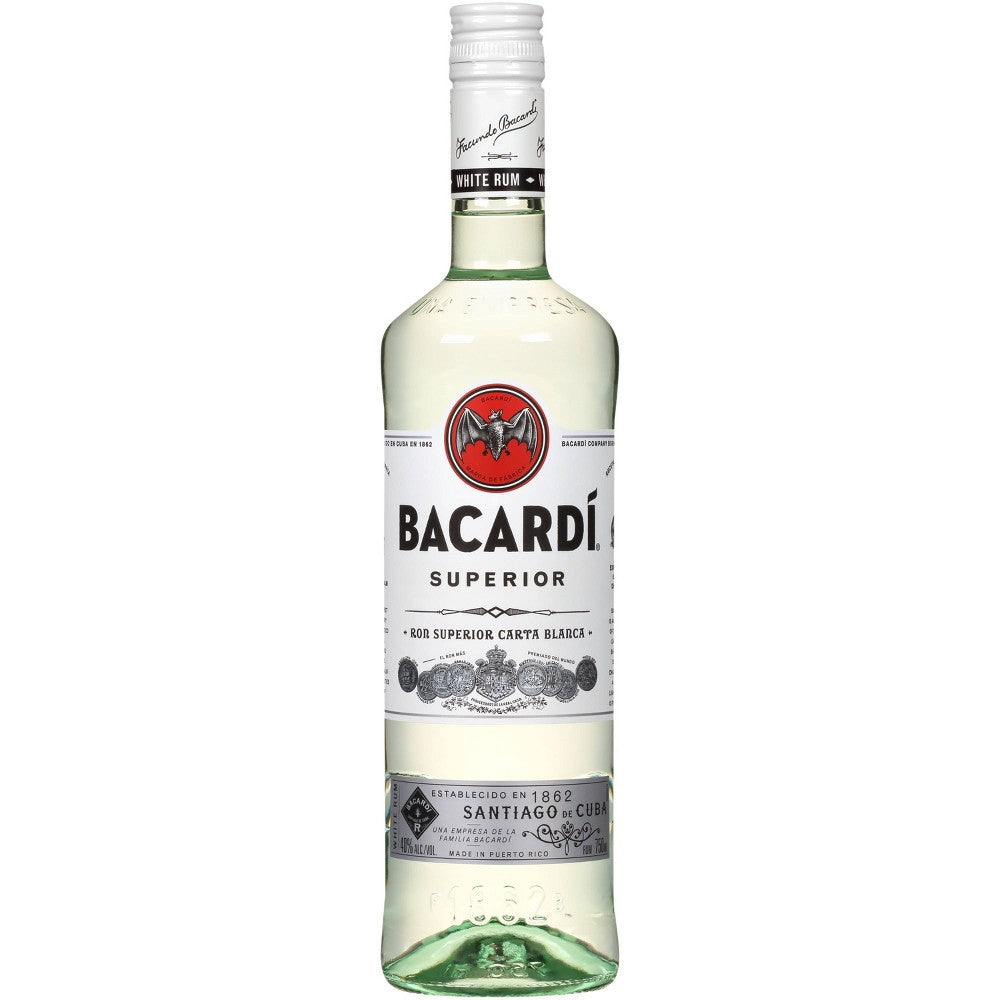 Bacardi Superior White Rum, 750 mL