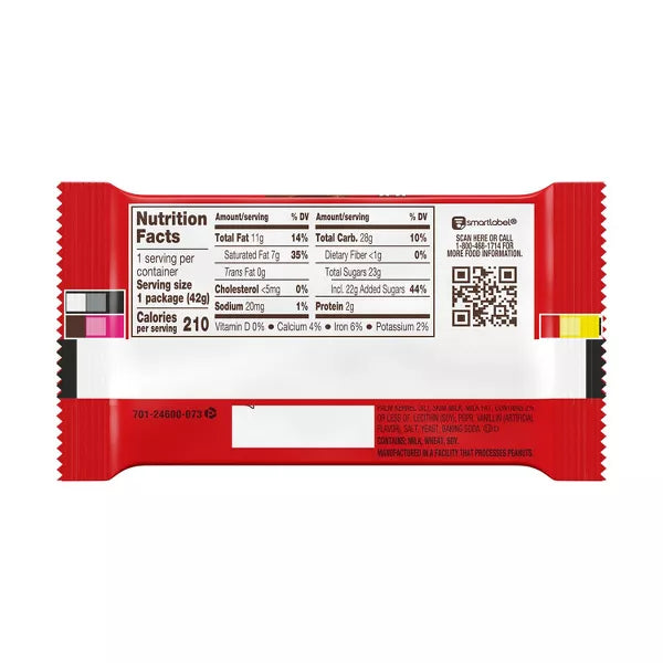 Kit Kat Chocolate Candy Bar - 1.5oz
