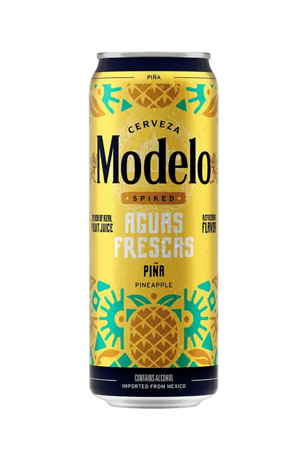 Modelo Agua Frescas Pina 24OZ