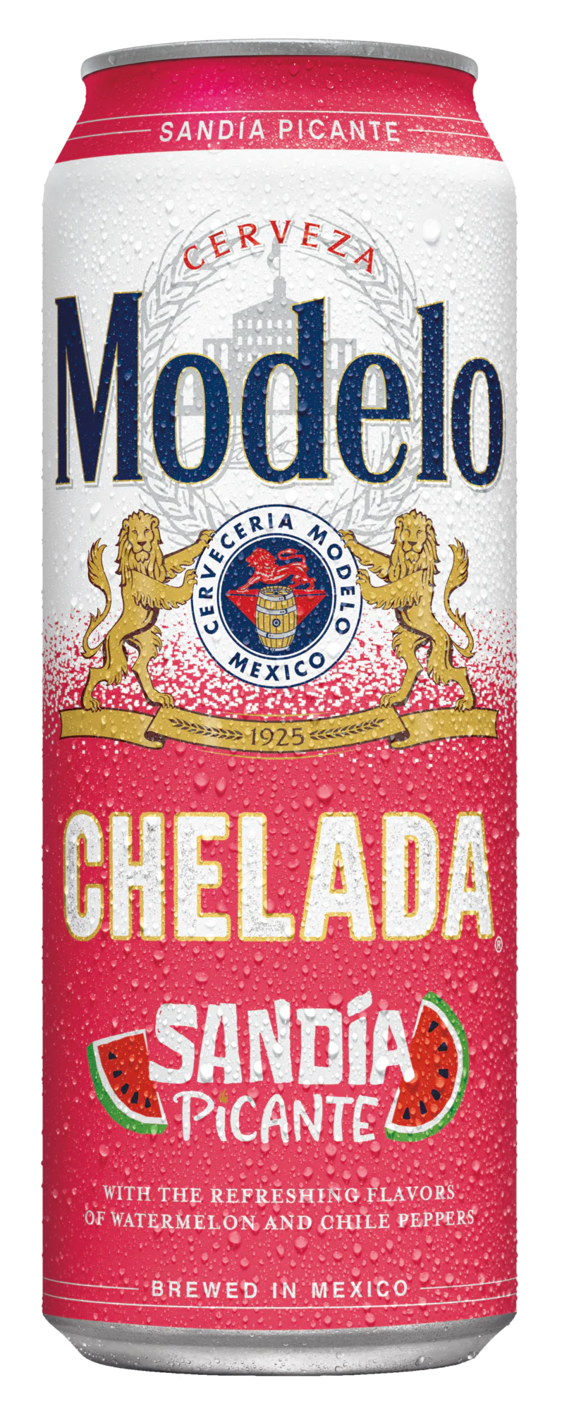 Modelo Chelada Sandia Picante Mexican Import Flavored Beer 3.5% ABV Can - 24 Fl. Oz