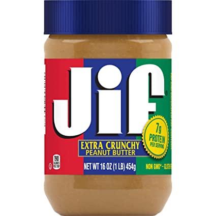 Jif Extra Crunchy Peanut Butter - 16oz