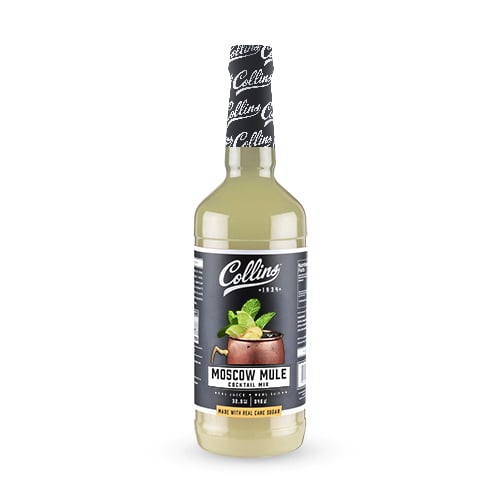 Collins Moscow Mule Mix for Cocktails Holiday Birthday Party Gifts 32oz