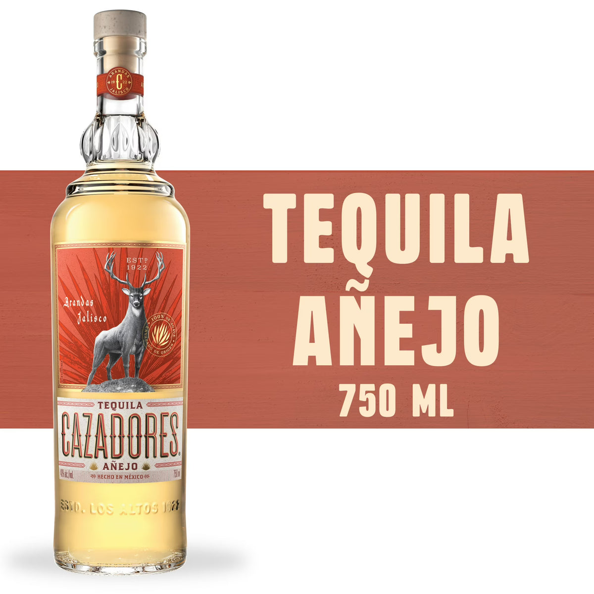 Cazadores Anejo Tequila, 750 mL