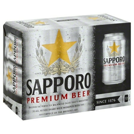 Sapporo Beer, 12pk