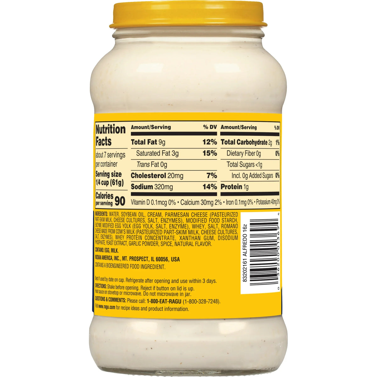 CLASSIC ALFREDO CHEESE CREATIONS SAUCE, CLASSIC ALFREDO