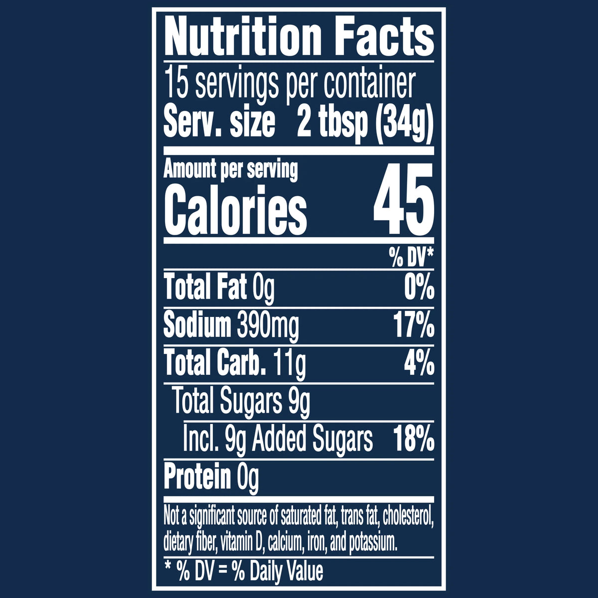 BARBECUE SAUCE