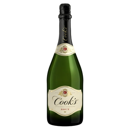 Cook's California Champagne Brut White Sparkling Wine - 750ml Bottle