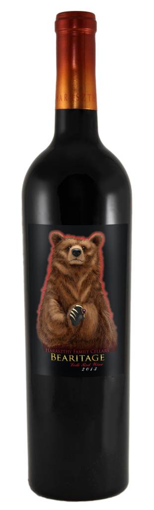 Haraszthy Family Cellars Bearitage Red Lodi Red 2015 ABV: 13.8% 750 mL