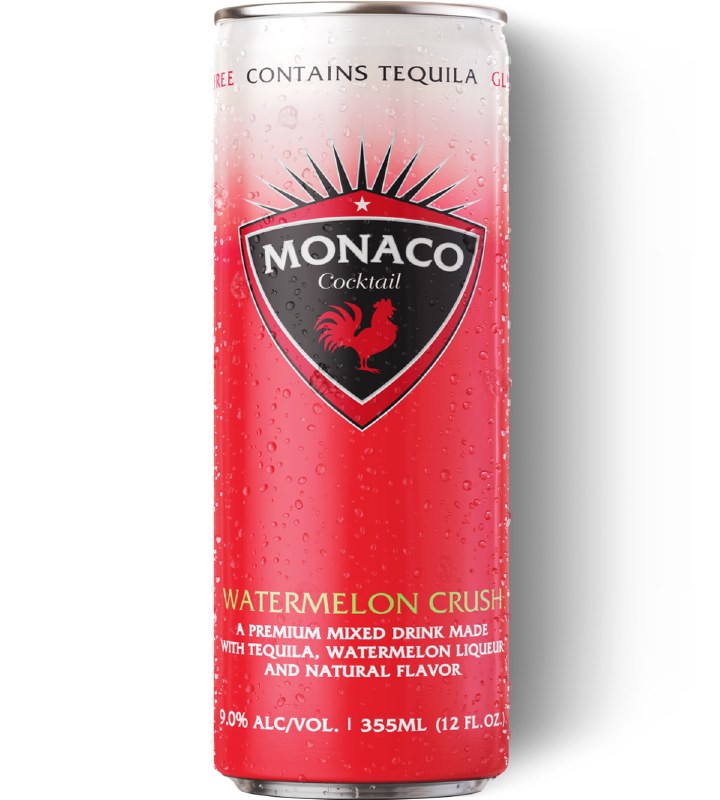 Monaco Watermelon 12 Oz Single Can