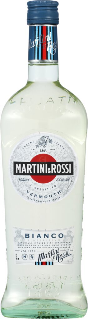 MARTINI & ROSSI Bianco Vermouth Cocktail Mixer - 750 ML Bottle