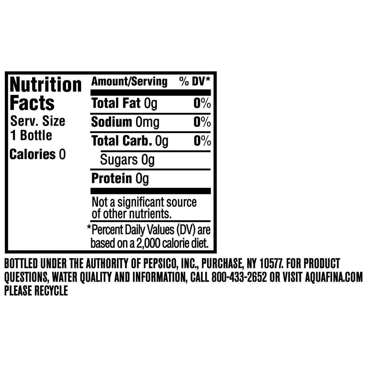 Aquafina Water 20 oz
