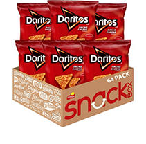 Doritos Nacho Cheese Tortilla Chips 1.75 Ounce Plastic Bag