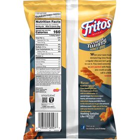 Fritos Flavor Twists Corn Snacks Honey BBQ Flavored 9 1/4 Oz