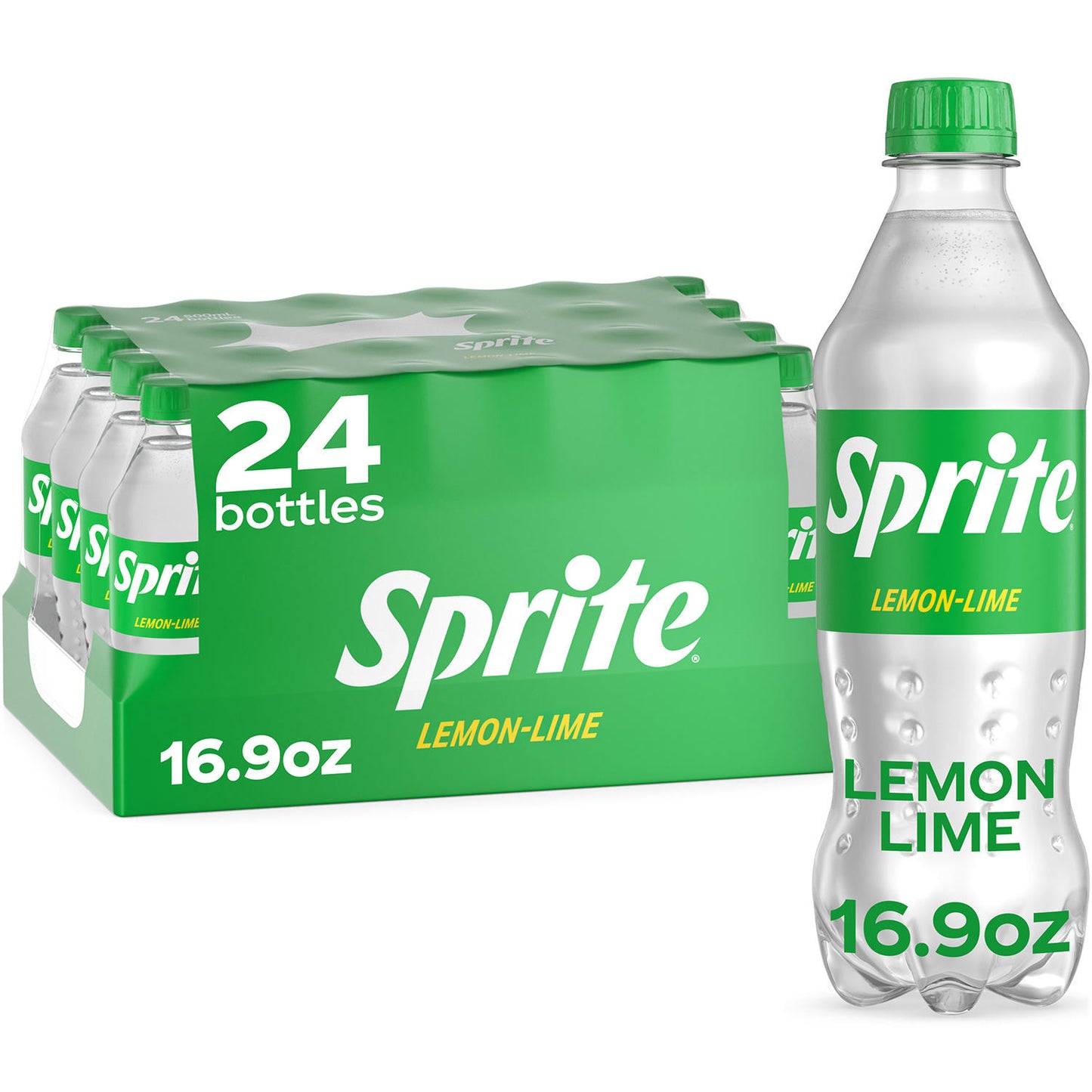 Sprite Lemon Lime Soda Soft Drinks, 16.9 fl oz, 6 Pack