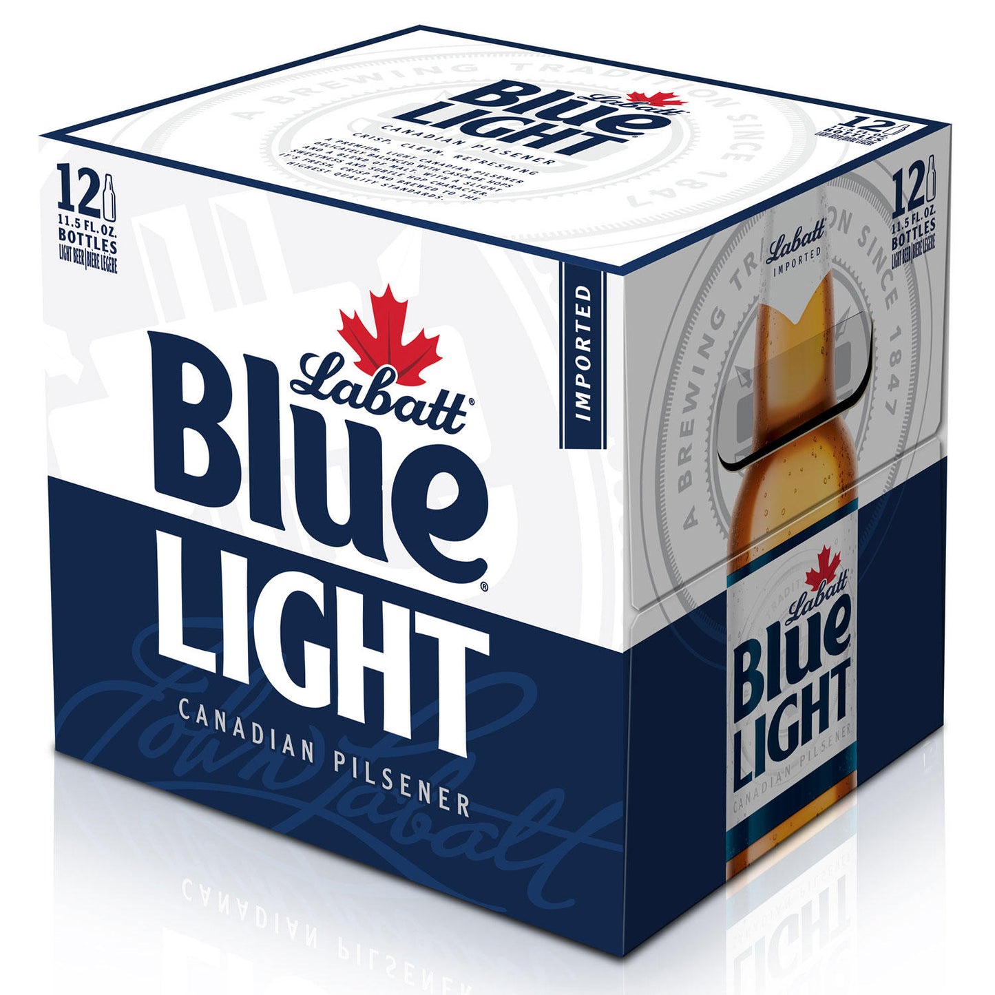 Labatt Blue Light Canadian Pilsener, 12 pack, 11.5 fl oz