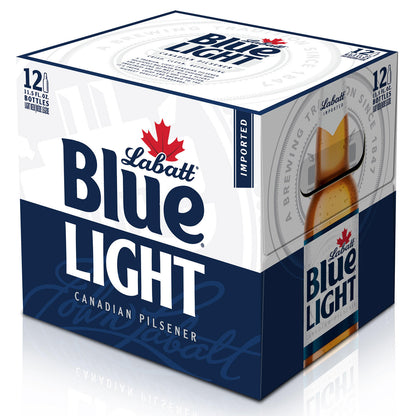 Labatt Blue Light Canadian Pilsener, 12 pack, 11.5 fl oz