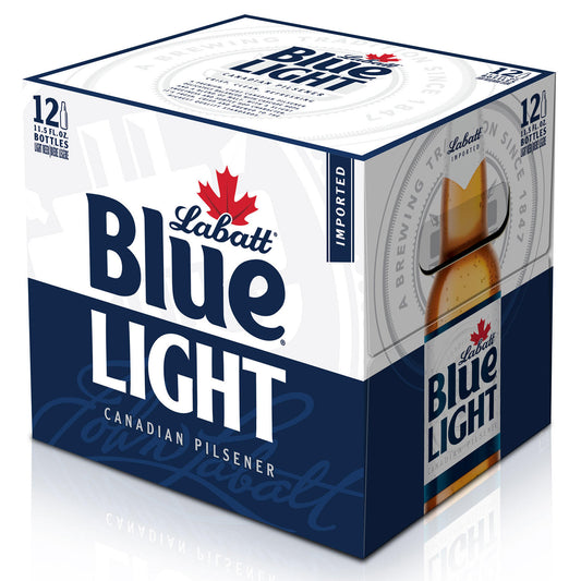 Labatt Blue Light Canadian Pilsener, 12 pack, 11.5 fl oz