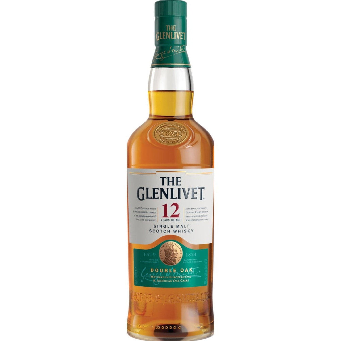 The Glenlivet 12 yr Single Malt Scotch Whisky - 750ml Bottle