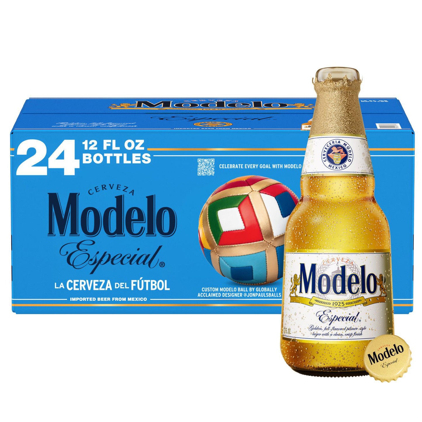 Modelo Especial Lager Beer - 24pk/12 fl oz Bottles