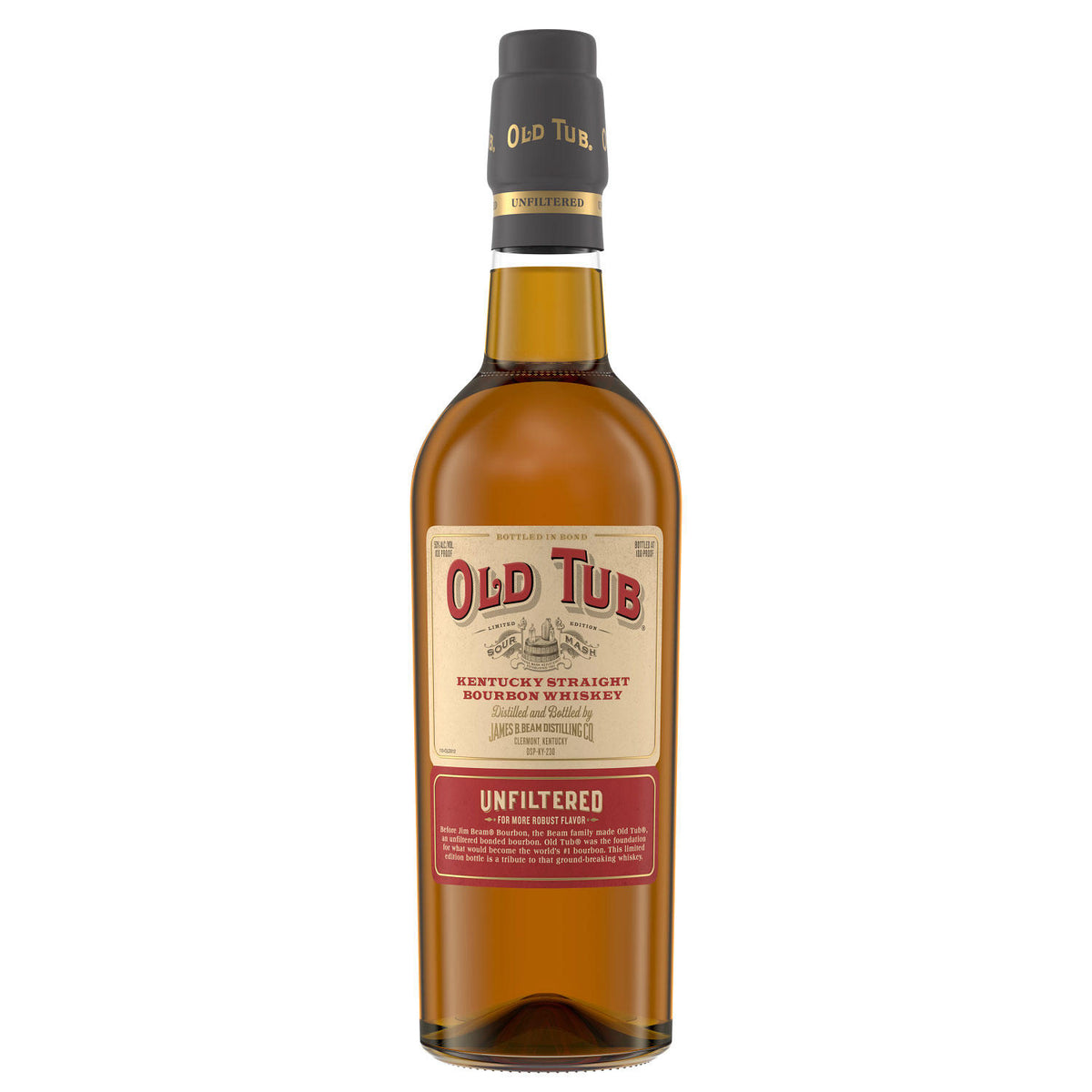 Old Tub Unfilterd Bourbon Whiskey 750 mL