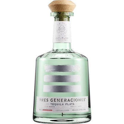 Tres Generaciones Certified Organic Plata Tequila, 750.0 ML