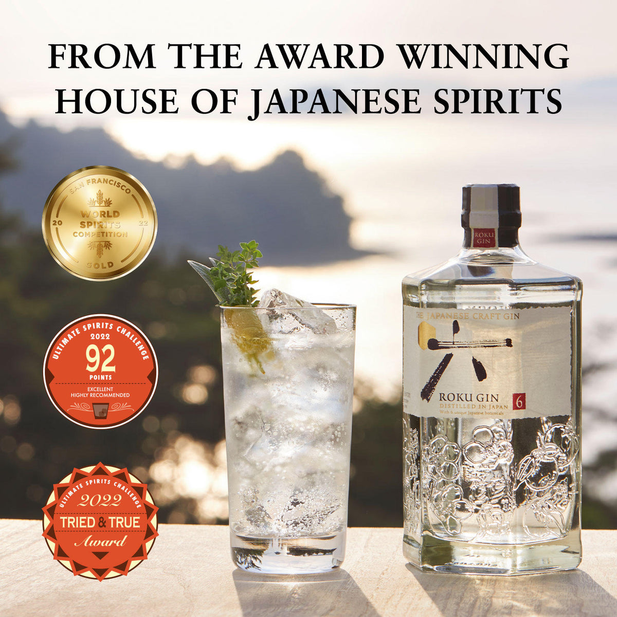 Roku Japanese Gin 750 mL
