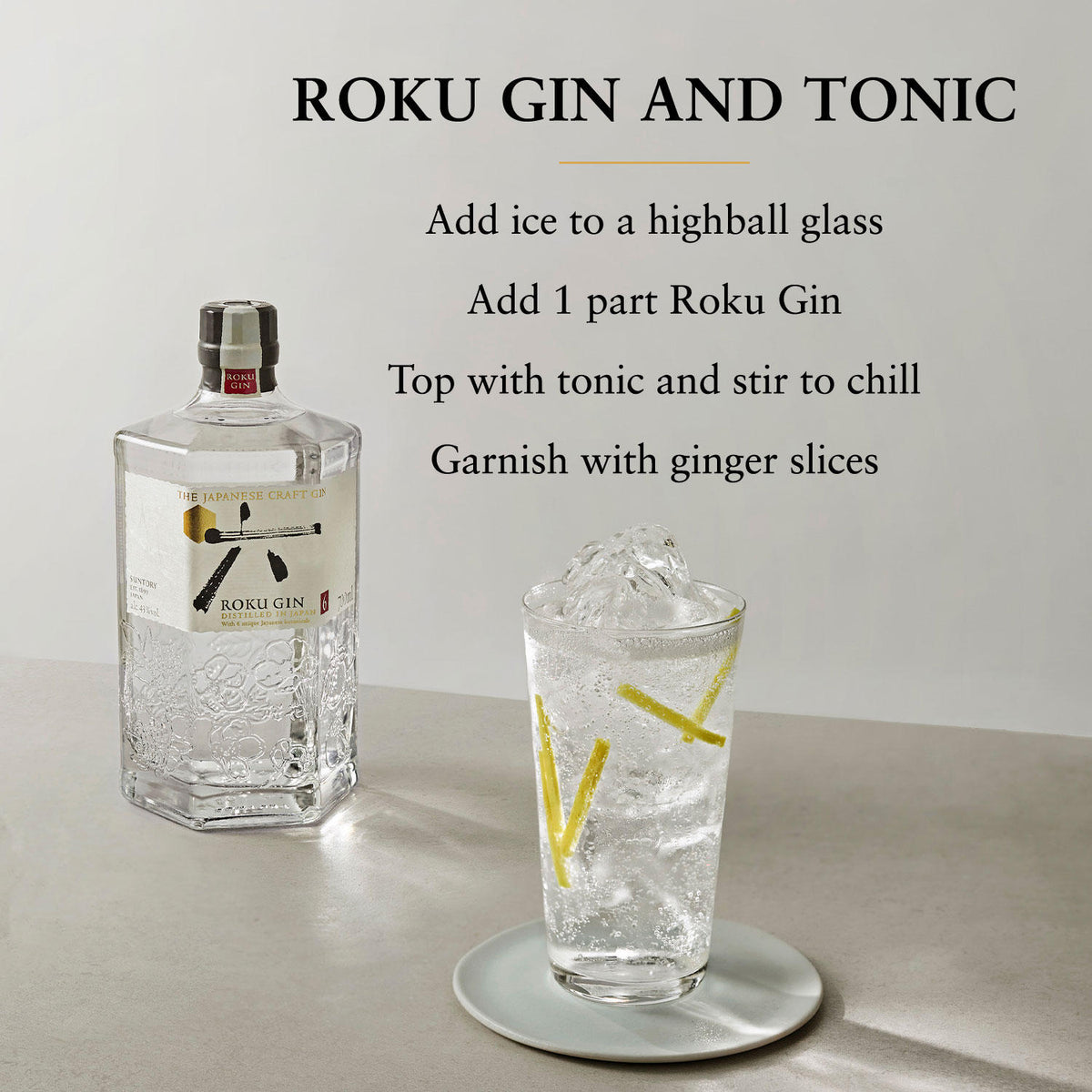 Roku Japanese Gin 750 mL