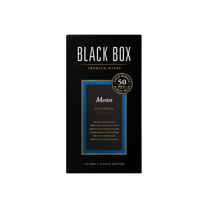 Black Box Merlot, Red Wine, 3 L Box