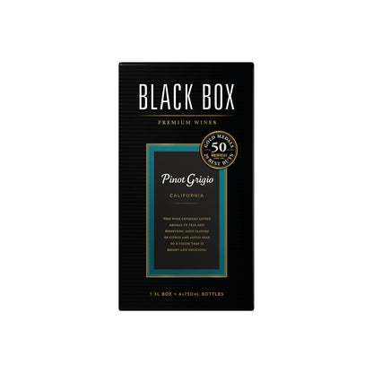Black Box Pinot Grigio, White Wine, 3 L Box