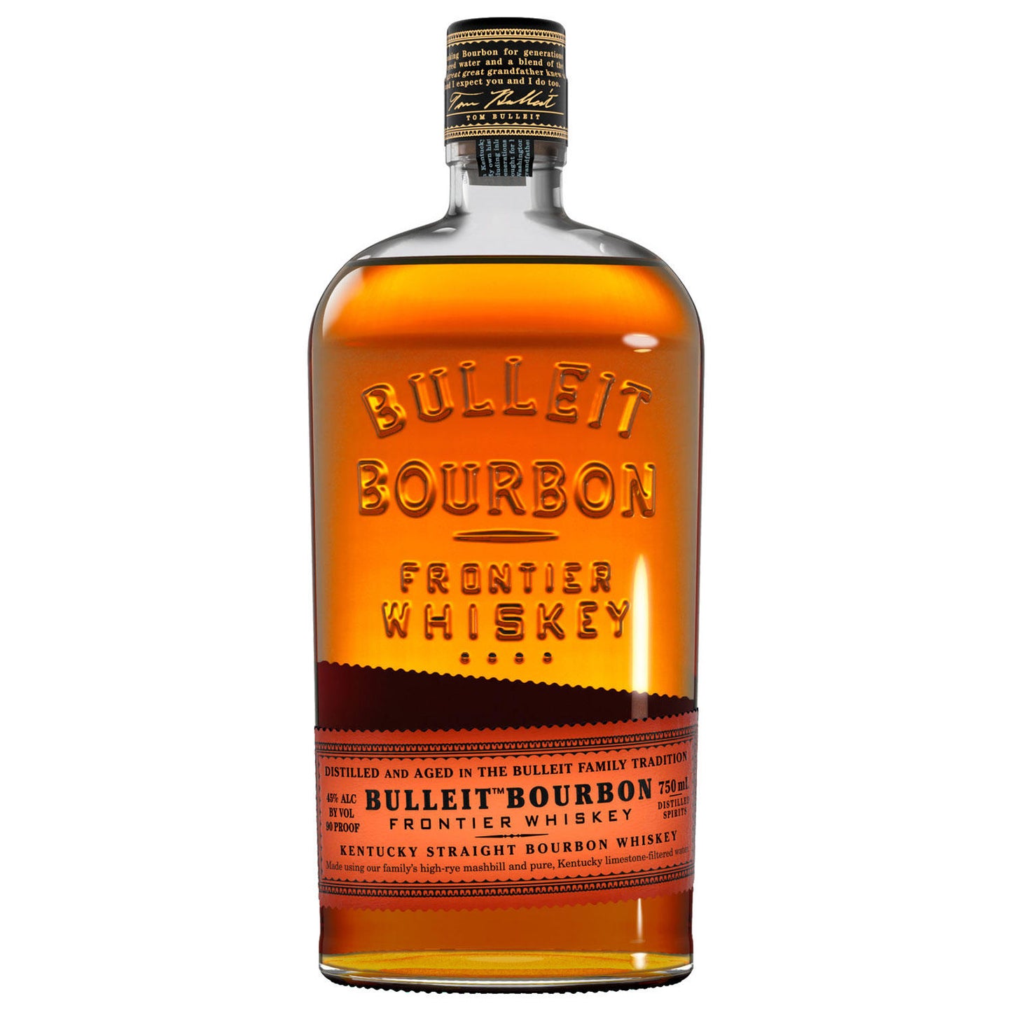 Bulleit Bourbon Whiskey, 750 mL (90 Proof)