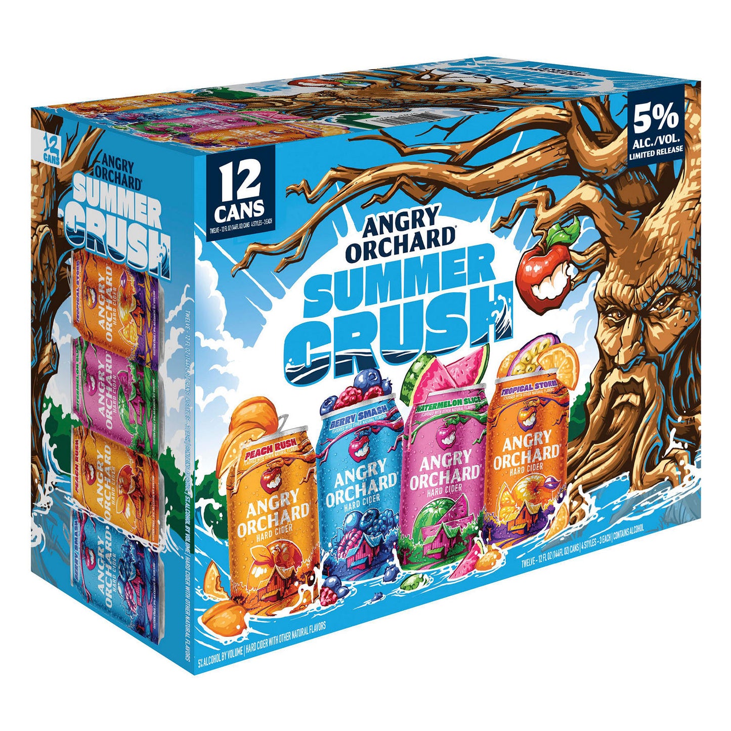 Angry Orchard Hard Cider Harvest Variety Pack - 12pk/12 fl oz Cans