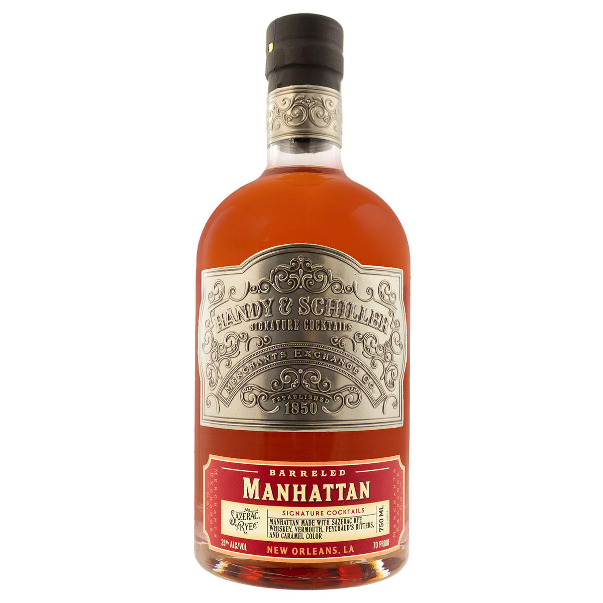 Handy & Schiller Barrelled Manhattan 750 mL