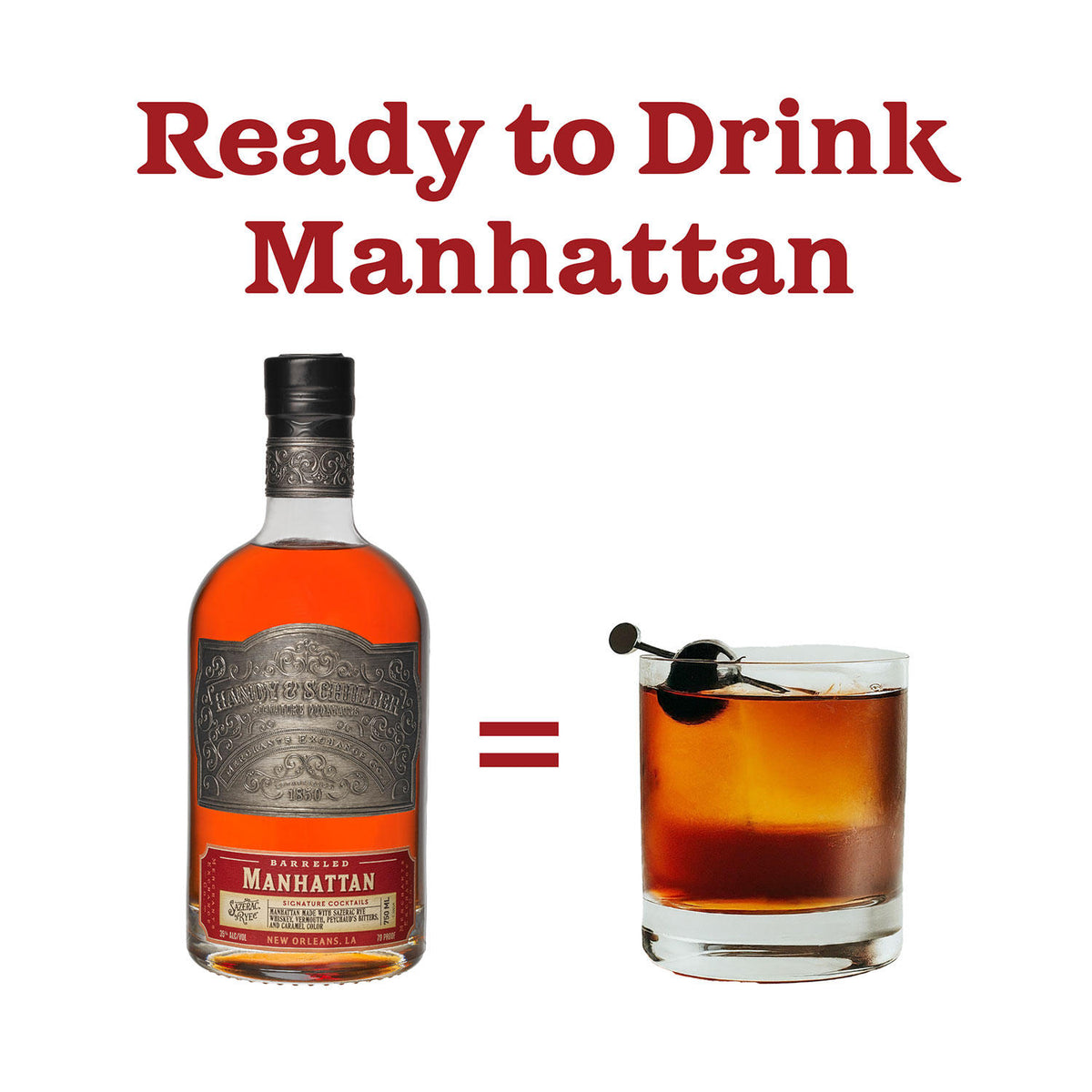 Handy & Schiller Barrelled Manhattan 750 mL
