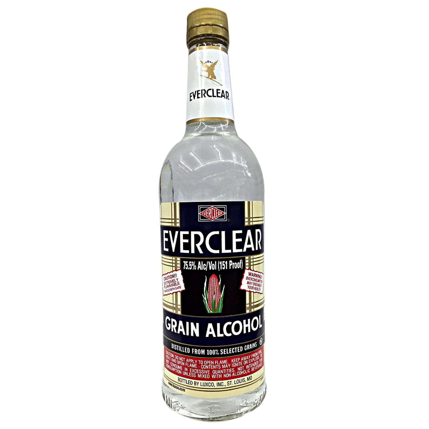 Everclear - 750ml Bottle, Distilled Spirits