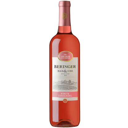 Beringer Main & Vine White Zinfandel Wine 750ml