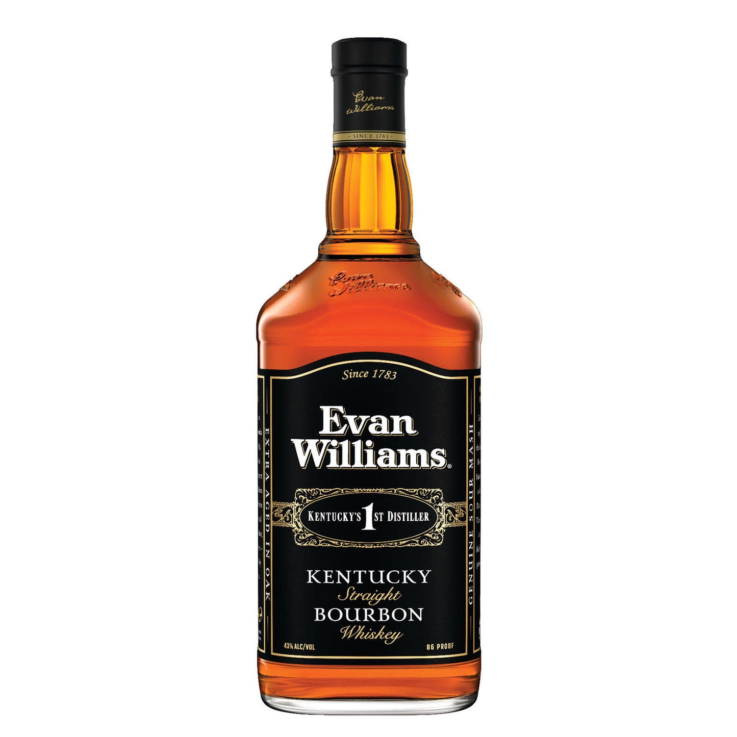 Evan Williams Whiskey Kentucky Straight Bourbon, 1.75 L