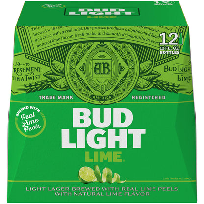 Bud Light Lime Beer - 12pk / 12oz Bottles