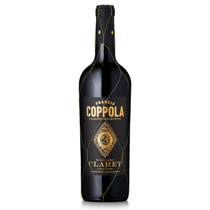Francis Coppola Diamond Black Label Claret Cabernet Sauvignon Red Wine - 750ml Bottle